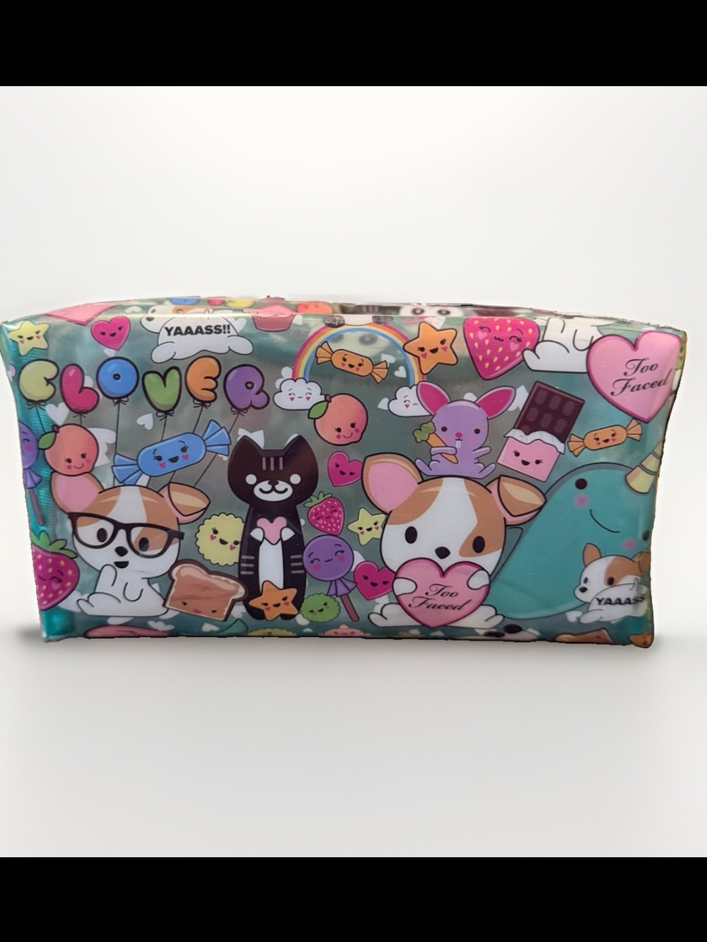 πTOO FACED | Clover Limited Edition Makeup Bag β Brand New & Sealed! β¨ - Picture 2 of 8